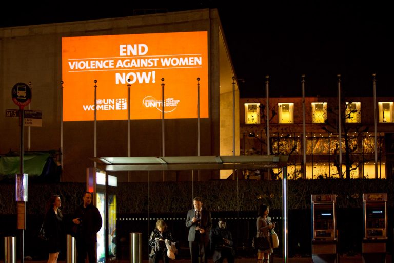 25 de julio, en naranja contra la violencia de género.