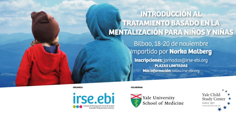 La psicoterapeuta Norka Malberg dirigirá en Bilbao del 18 al 20 noviembre, de la mano del IRSE-EBI, un curso sobre el Tratamiento basado en la Mentalización para niños y niñas