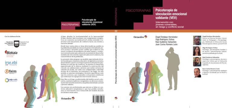 Profesionales de IRSE-EBI presentan su libro ‘Manual de psicoterapia de Vinculación Emocional Validante (VEV)’